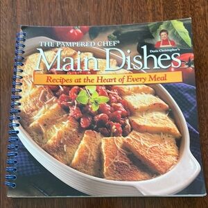 Main Dishes from the Heart Pampered Chef Bound photo Recipes Cookbook